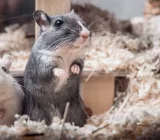 Mongolian gerbil profile | (Meriones clawed), also known colloquially as “gerbils