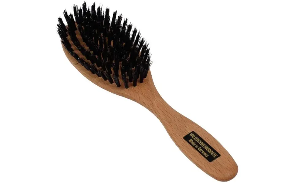 Wildschweinborste wooden cat brush.