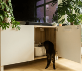 Clever ideas for disguising your cat’s litter box
